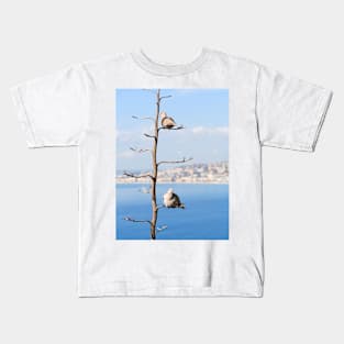 Eurasian Collared Dove Kids T-Shirt